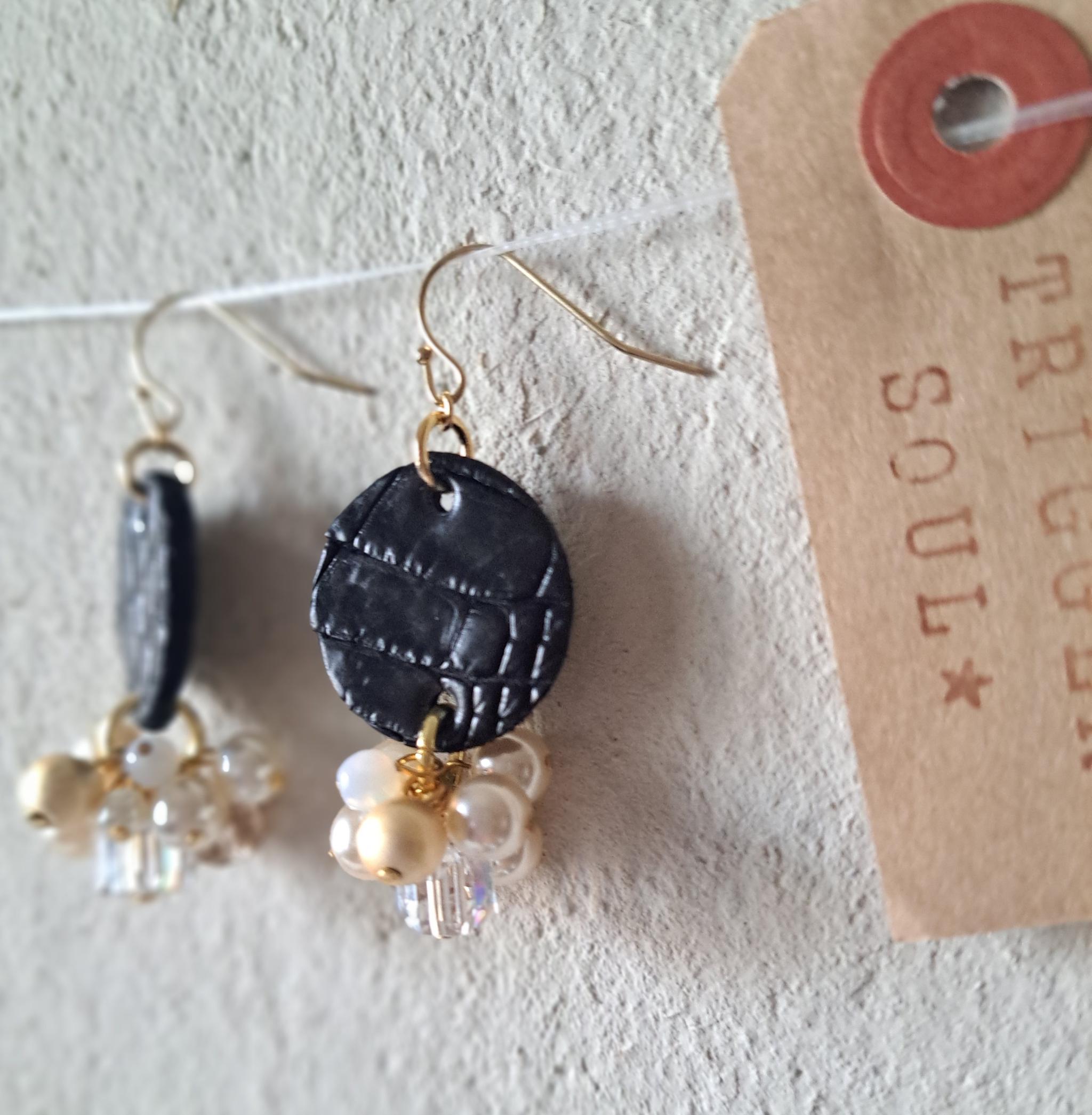 かわいいとかっこいいを欲張る。クロコダイルを使用したサステナブルアクセサリー（BK-25B） | 9枚目