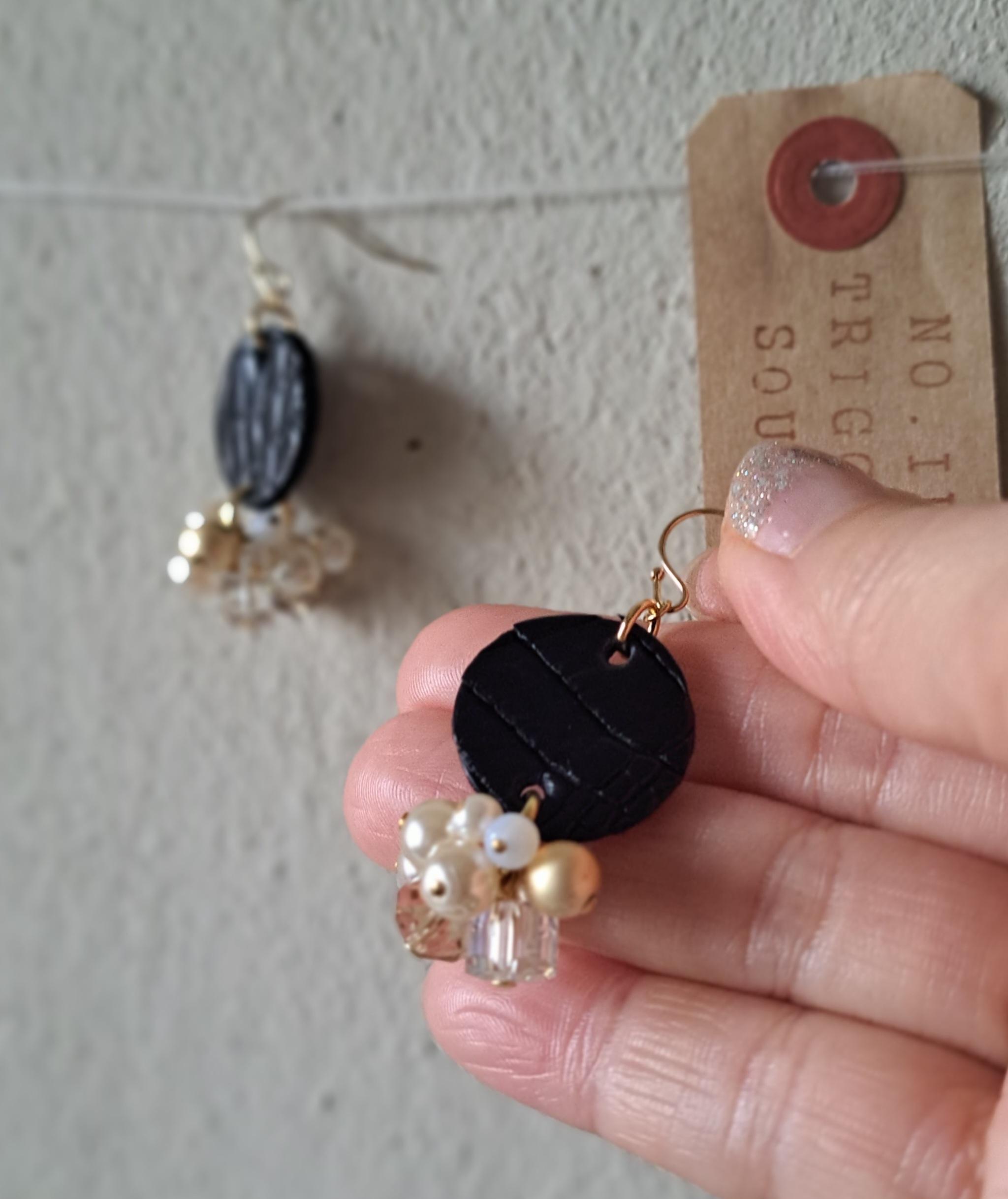 かわいいとかっこいいを欲張る。クロコダイルを使用したサステナブルアクセサリー（BK-25B） | 4枚目