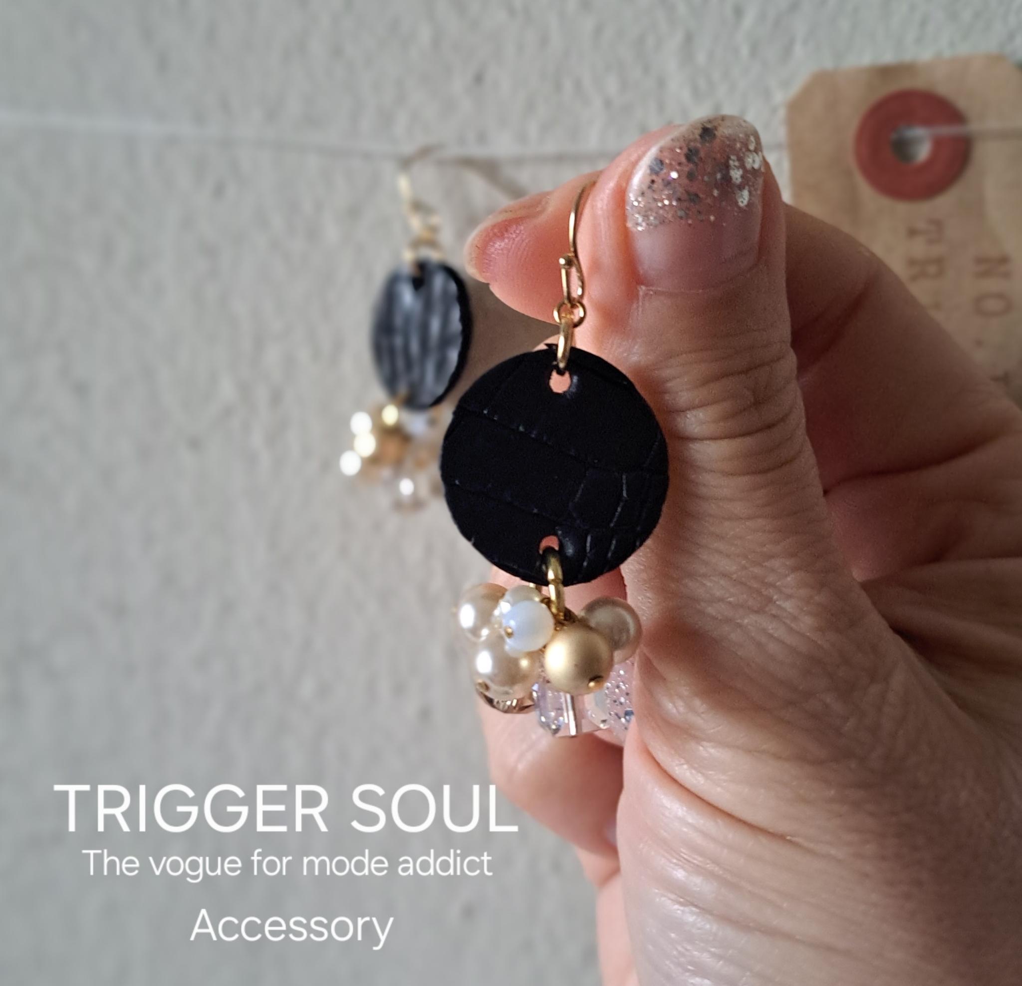 かわいいとかっこいいを欲張る。クロコダイルを使用したサステナブルアクセサリー（BK-25B） | 5枚目