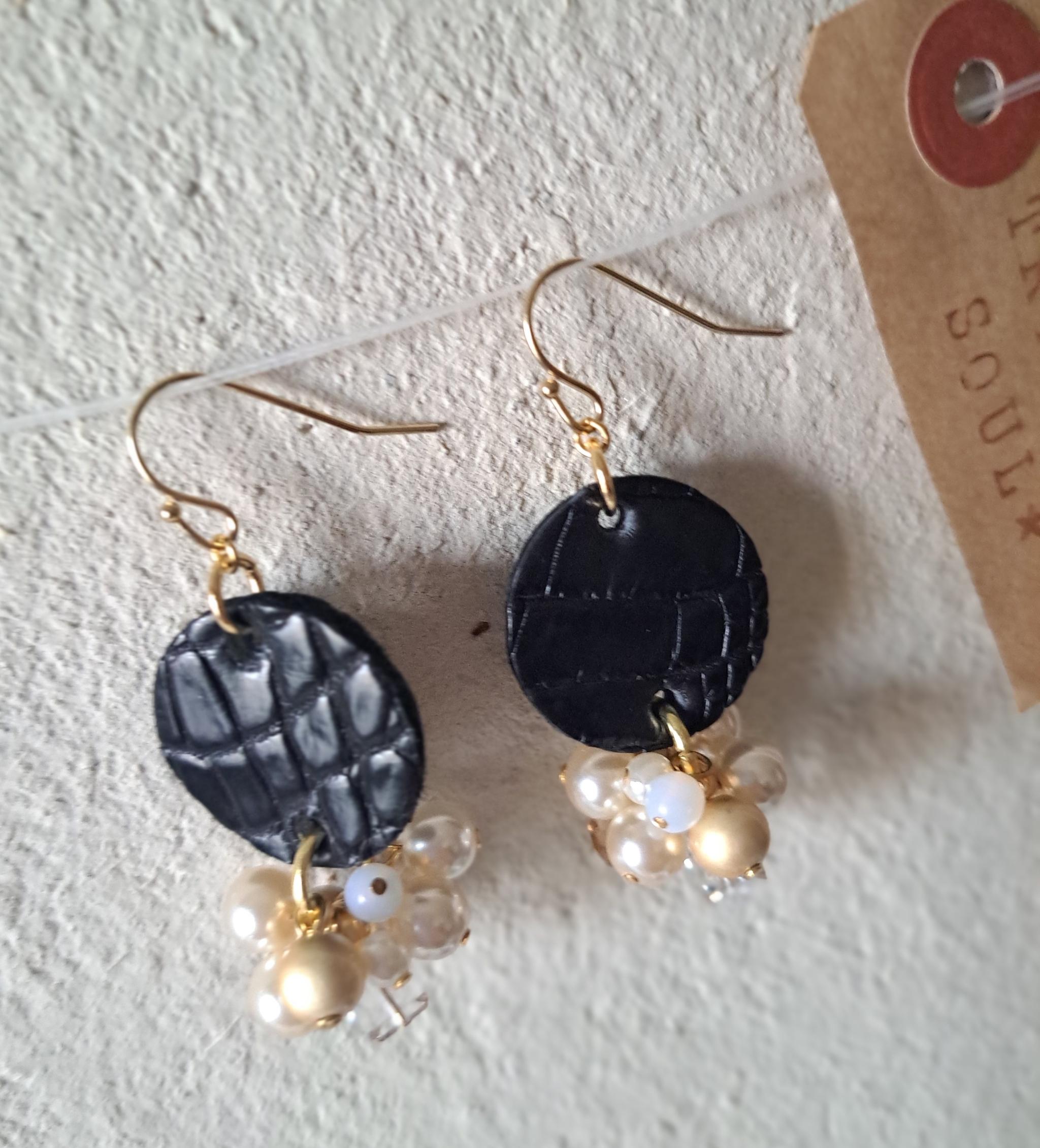 かわいいとかっこいいを欲張る。クロコダイルを使用したサステナブルアクセサリー（BK-25B） | 6枚目