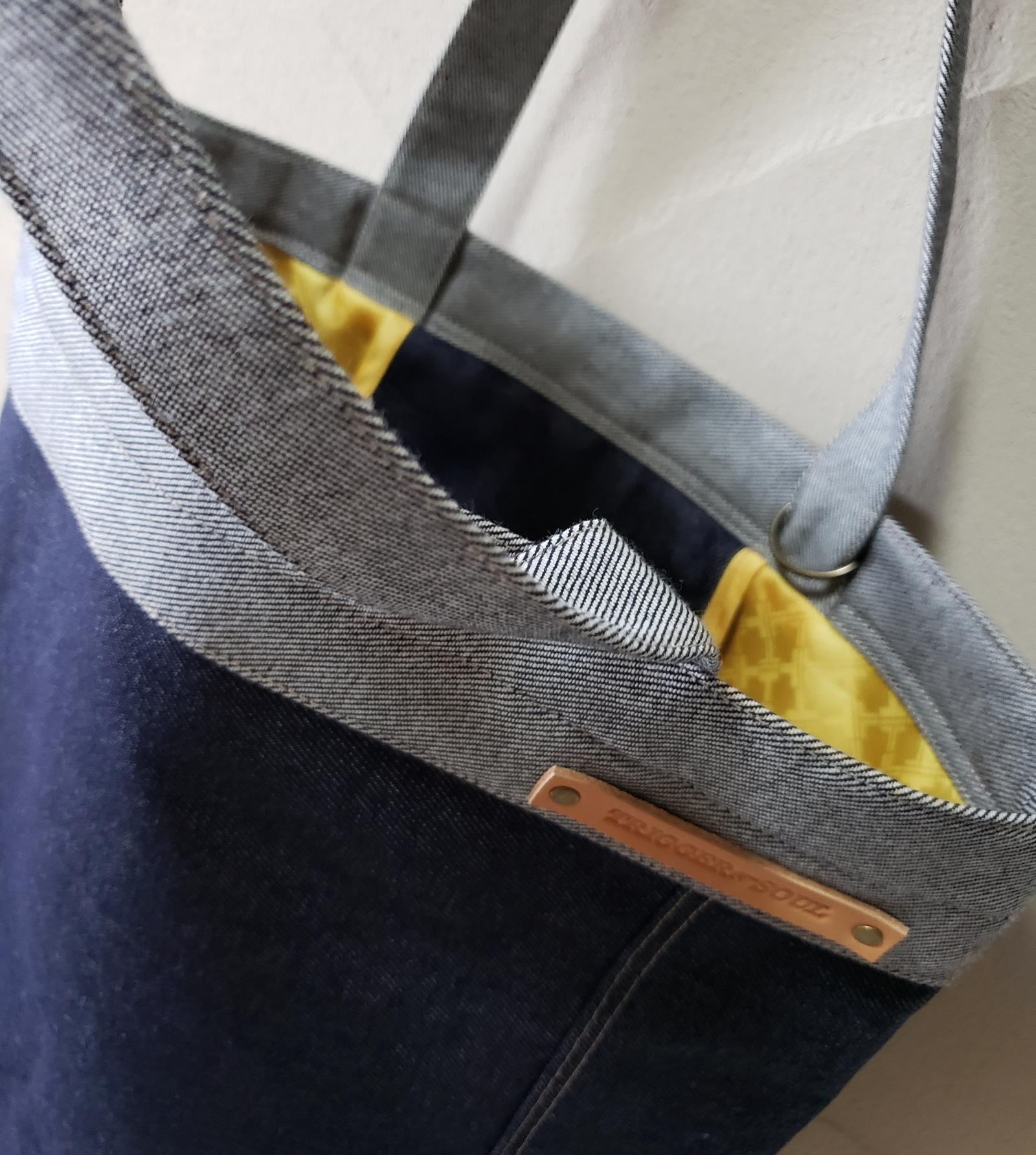 check☑それどこの？って 聞かれがち。老若男女問わずの人気モデル/ロールアップデザインデニムトート | 13枚目