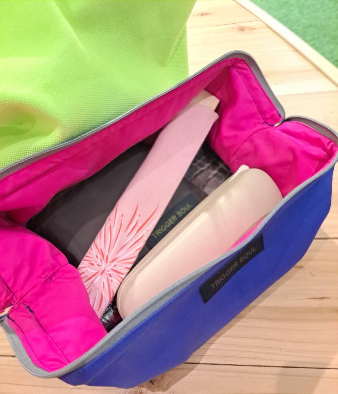 見せたくなる。コロコロナイロンワイヤーポーチ L | 9枚目