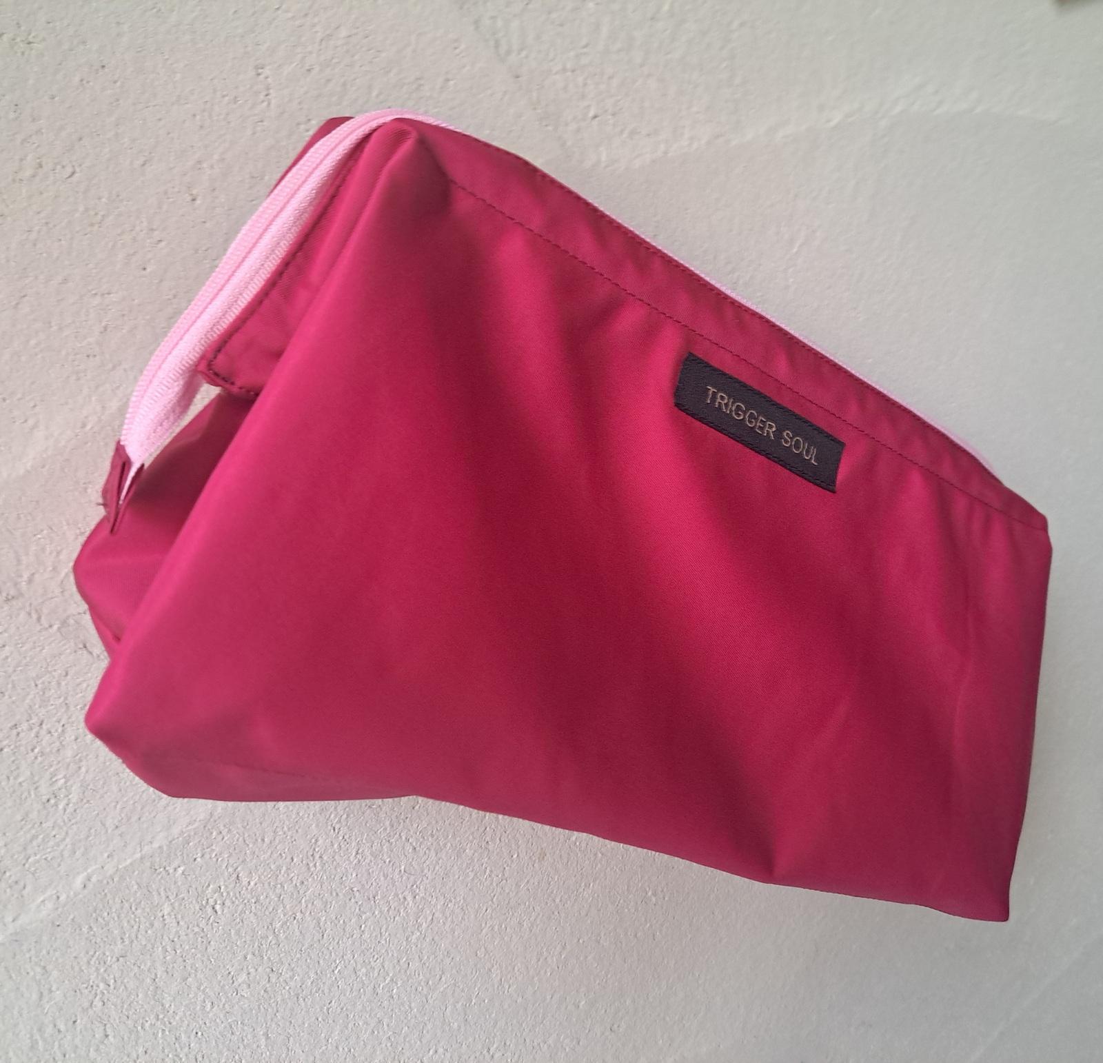 見せたくなる。コロコロナイロンワイヤーポーチ /ピンク/L | 7枚目