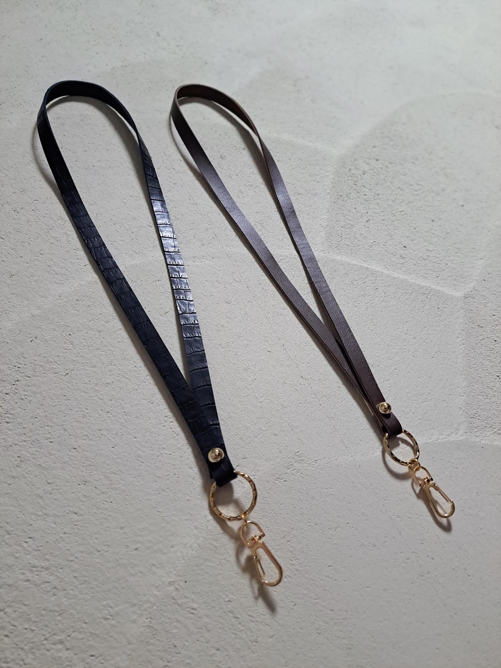 人気アイテム復活。ロングストラップ／ブラック | 11枚目