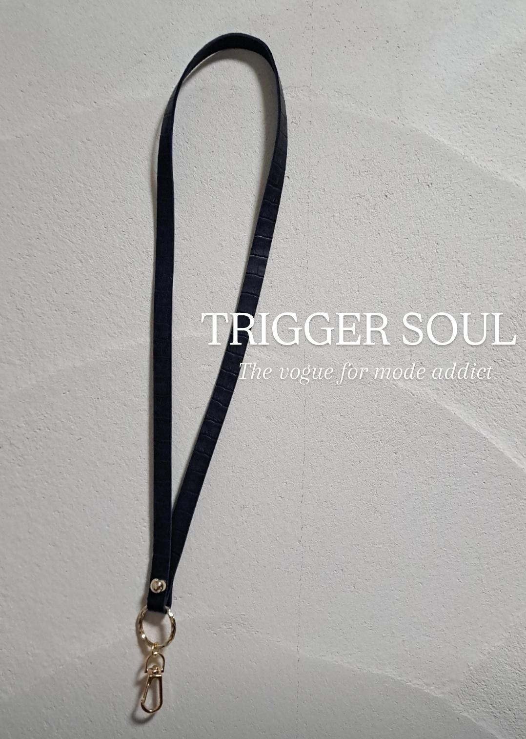 人気アイテム復活。ロングストラップ／ブラック | 12枚目