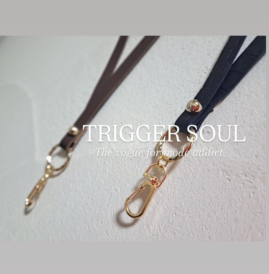 人気アイテム復活。ロングストラップ／ブラック | 3枚目