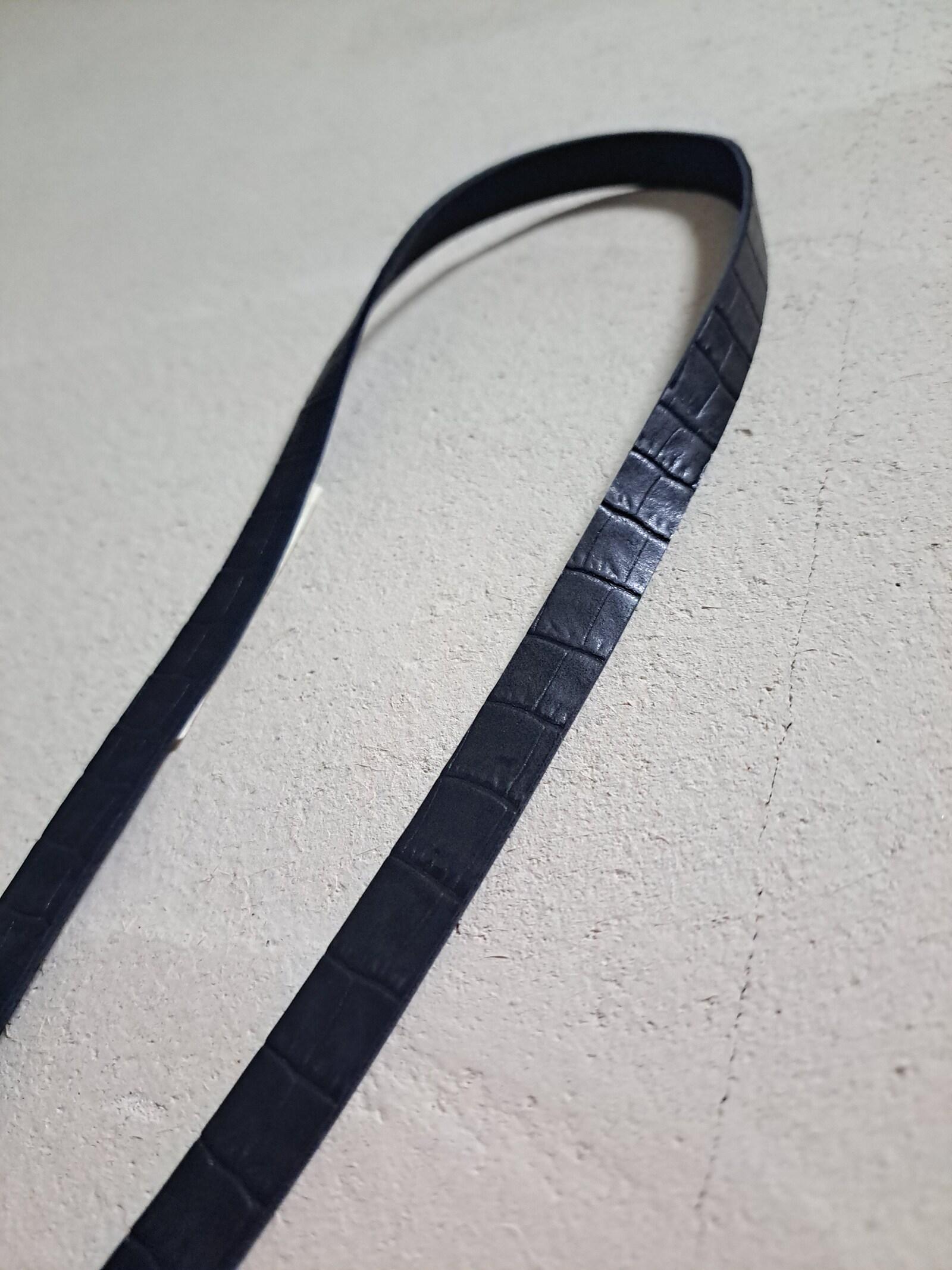 人気アイテム復活。ロングストラップ／ブラック | 9枚目