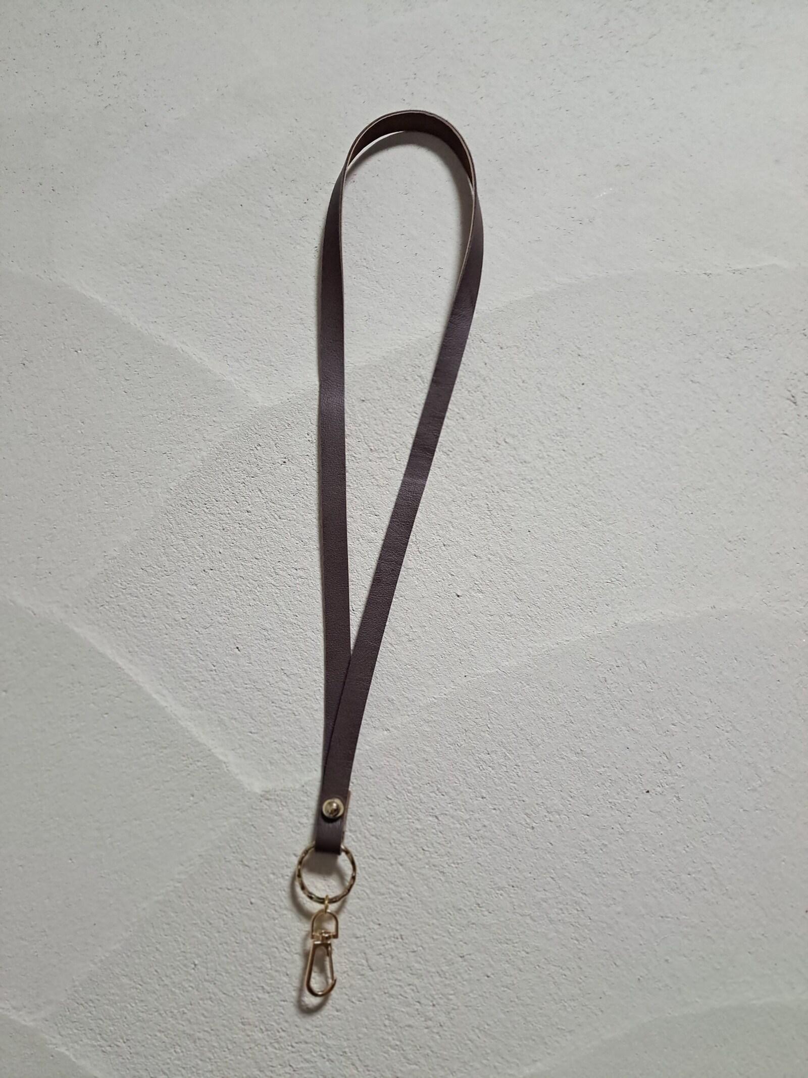 人気アイテム復活。ロングストラップ／ブラウン | 3枚目
