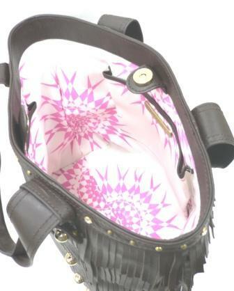 揺れるフリンジバックでスパイスアップを☆ trigger soulの人気No.1ﾄｰﾄのフリンジ版！／ビターブラウン | 4枚目