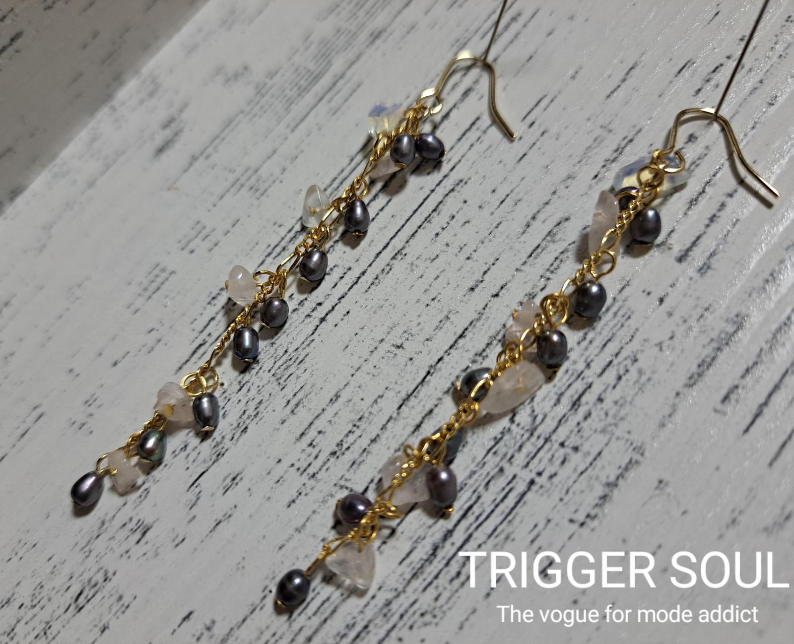 「とてもお上品です」シンプルスタイルも存在感あるシュッ。としたアクセサリーで華やかさUP | 2枚目