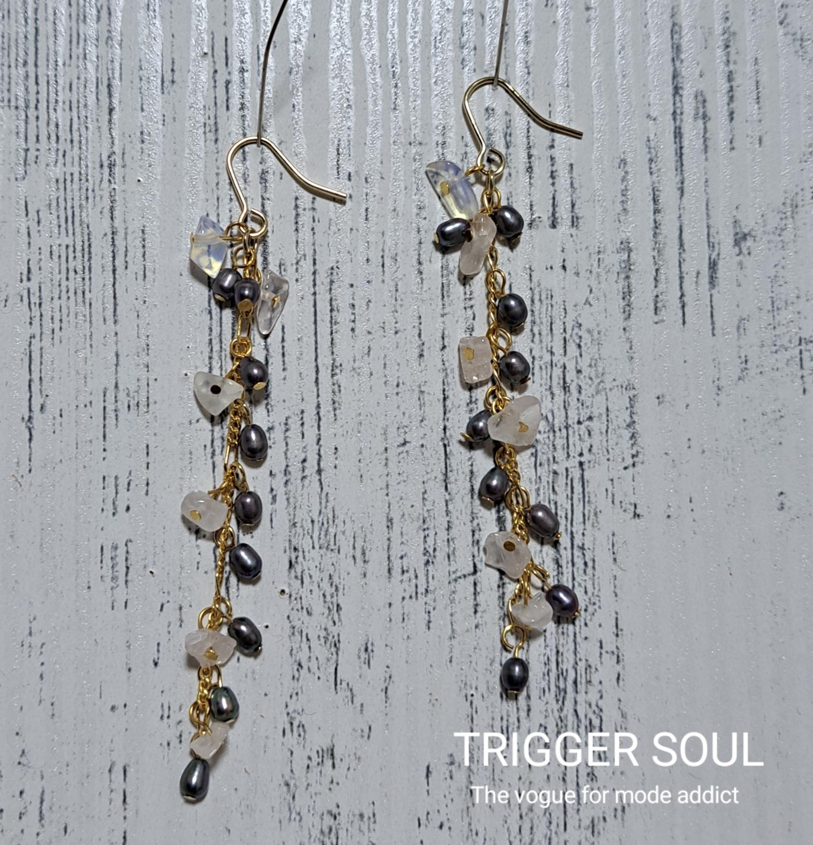 「とてもお上品です」シンプルスタイルも存在感あるシュッ。としたアクセサリーで華やかさUP | 5枚目