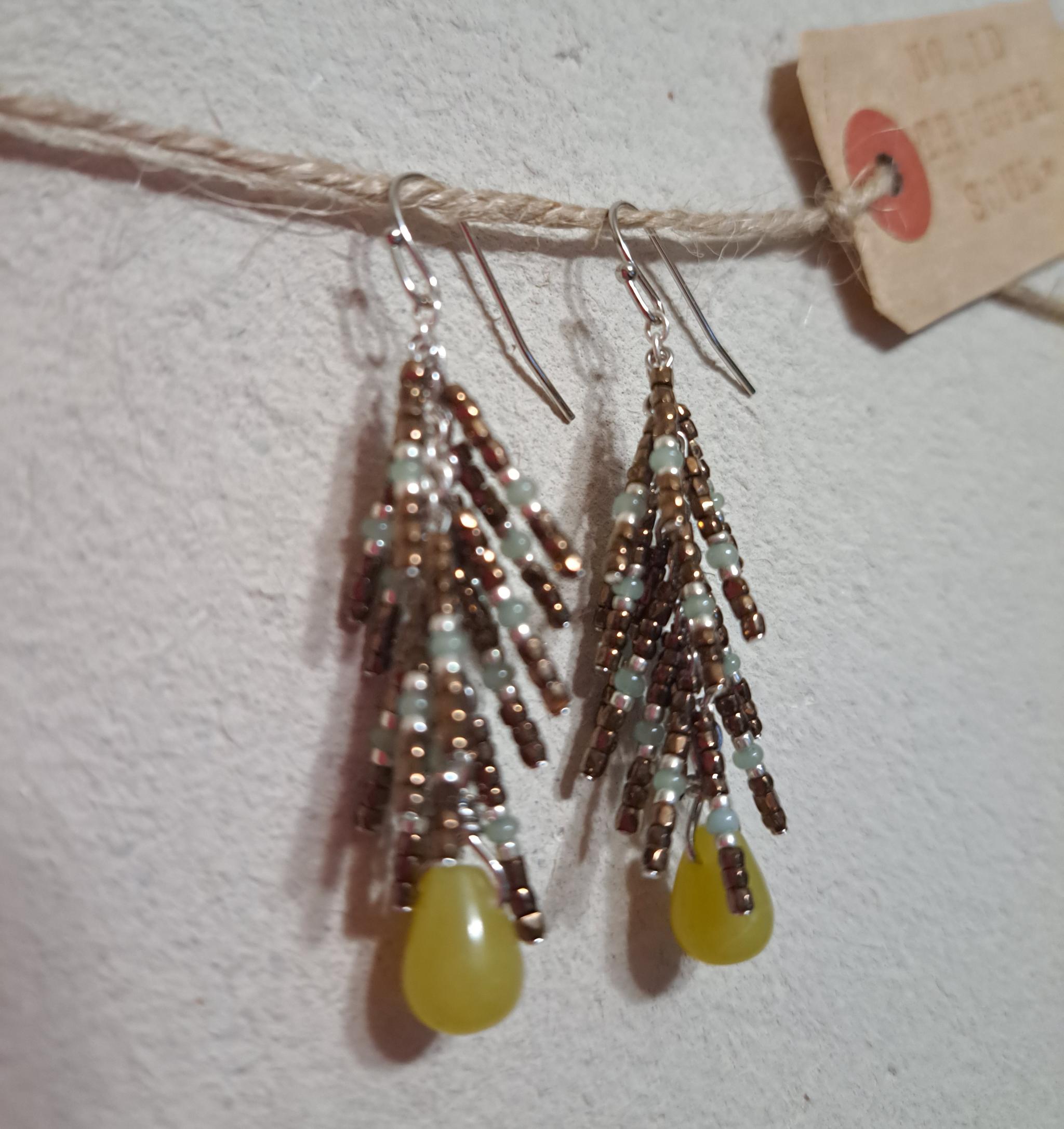 ゆらゆら揺れる優雅な輝きでstyle格上げします
サステナブルACC/ビーズロングフリンジピアス(BR) | 9枚目