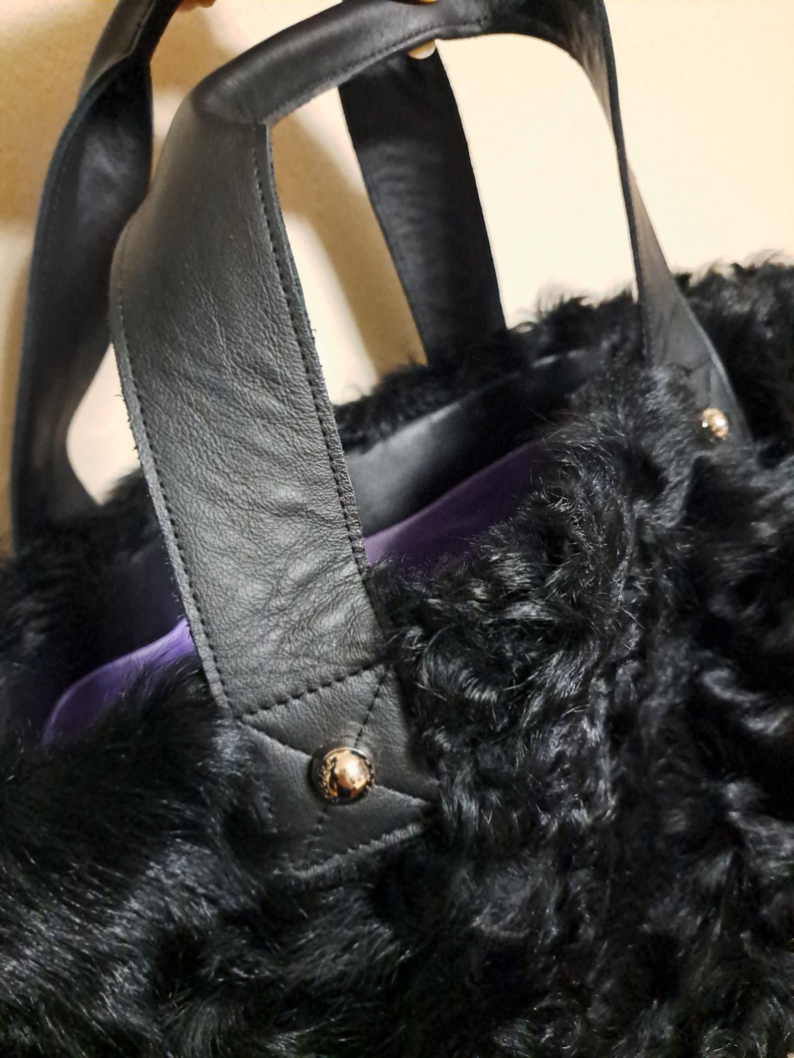 【文句なしに可愛い】限定　TRIGGER SOULファーバッグが登場/ブラック | 4枚目